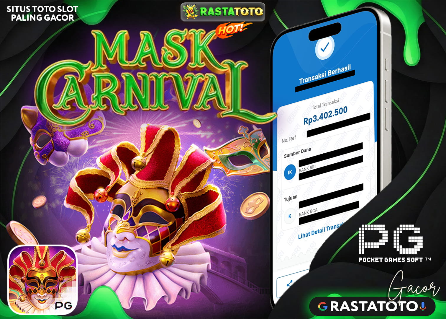 Bukti Kemenangan 22 Maret 2026 – RASTATOTO Kemenangan Resmi Telah Dibayarkan