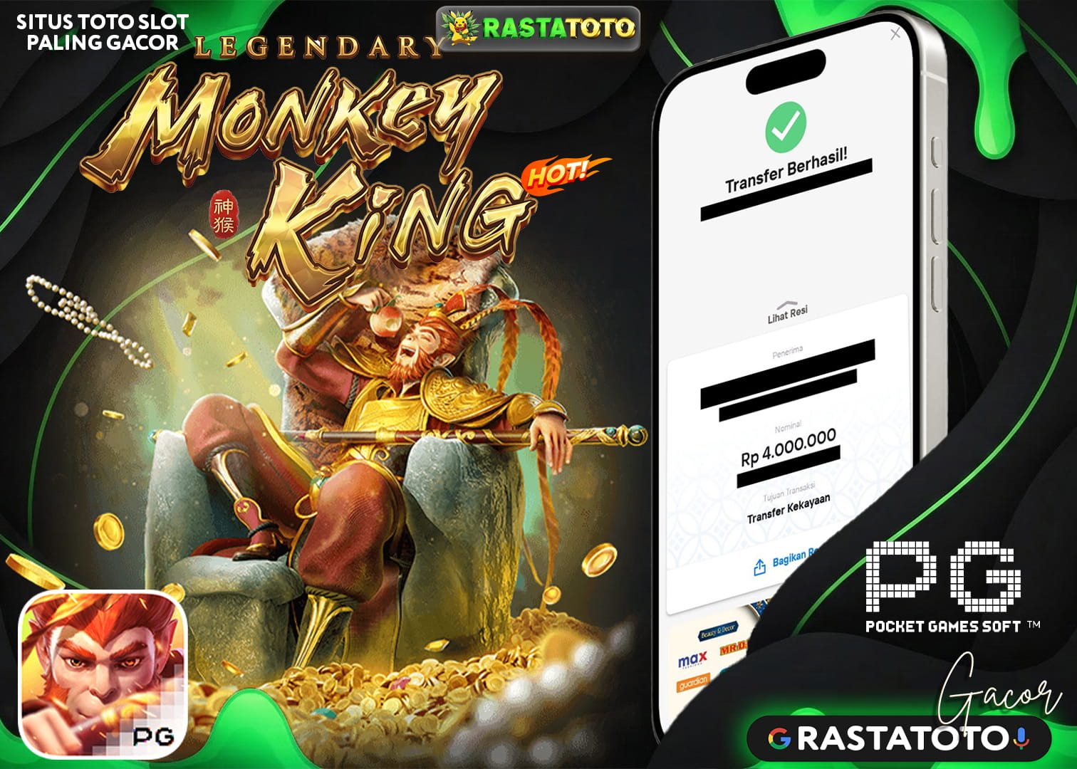 Bukti Kemenangan 23 Maret 2026 – RASTATOTO Kemenangan Resmi Telah Dibayarkan